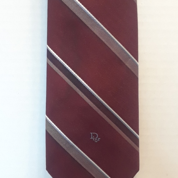 CHRISTIAN DIOR VINTAGE SLIM NECKTI👔 - Picture 12 of 13